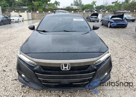 2021 Honda Accord Sport Se из США, поврежденный, VIN 1HGCV1F47MA034064
